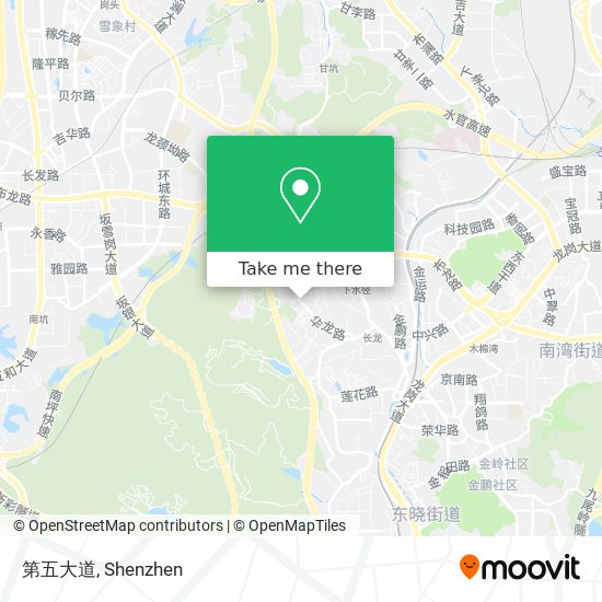 第五大道 map