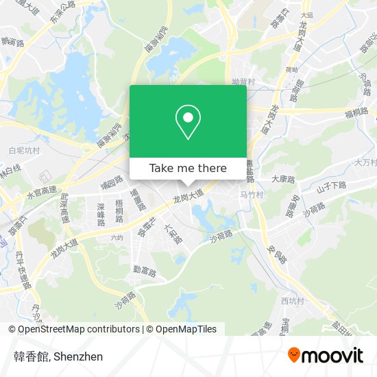 韓香館 map