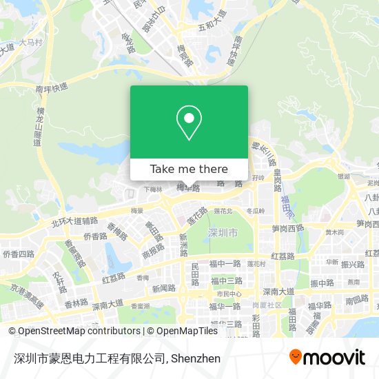 深圳市蒙恩电力工程有限公司 map