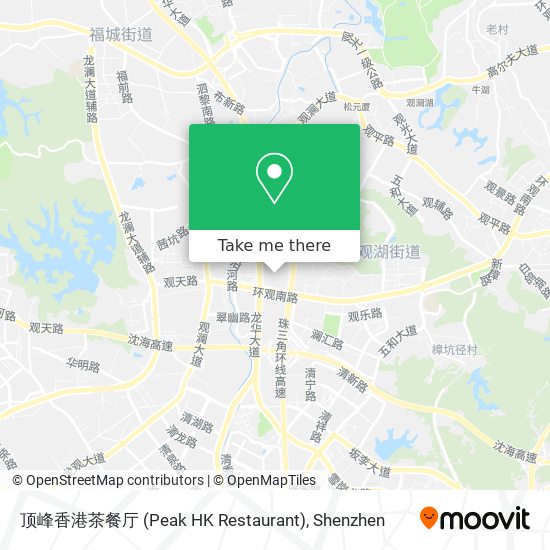 顶峰香港茶餐厅 (Peak HK Restaurant) map