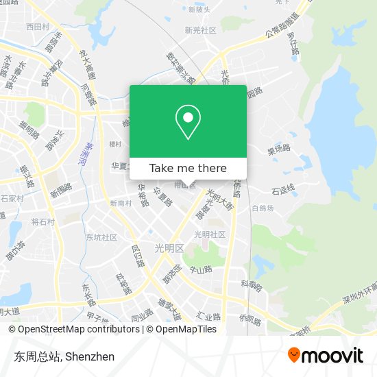 东周总站 map
