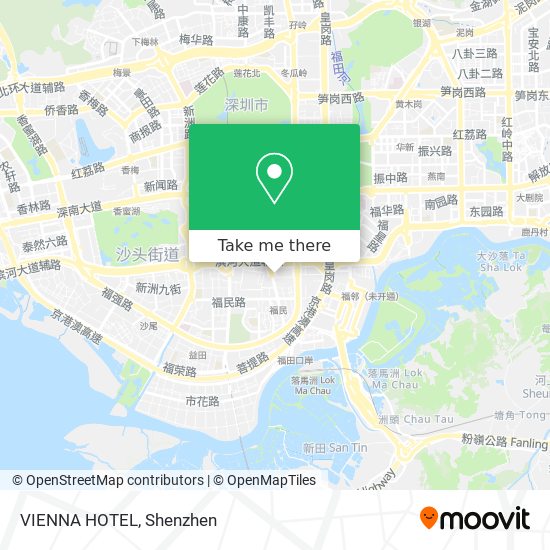 VIENNA HOTEL map