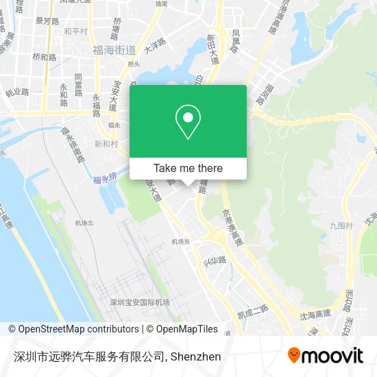 深圳市远骅汽车服务有限公司 map