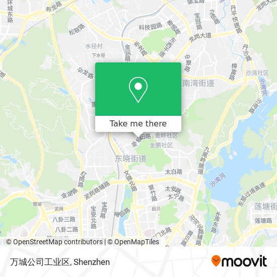 万城公司工业区 map