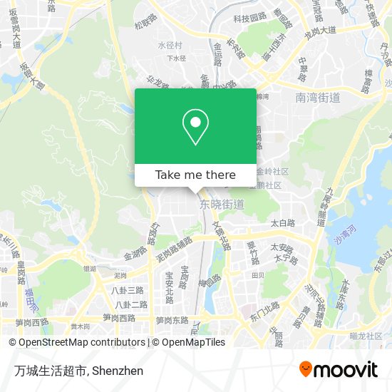 万城生活超市 map