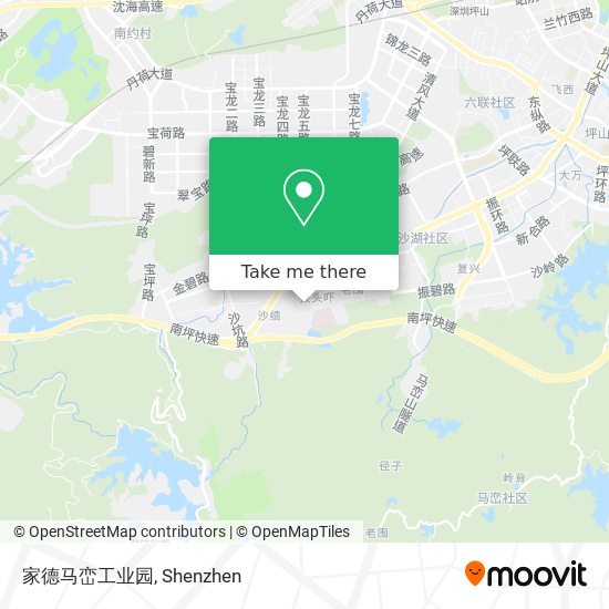 家德马峦工业园 map