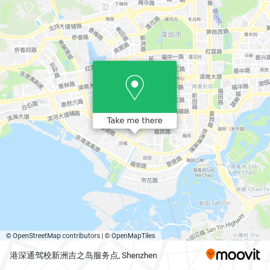 港深通驾校新洲吉之岛服务点 map