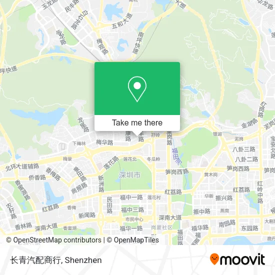 长青汽配商行 map