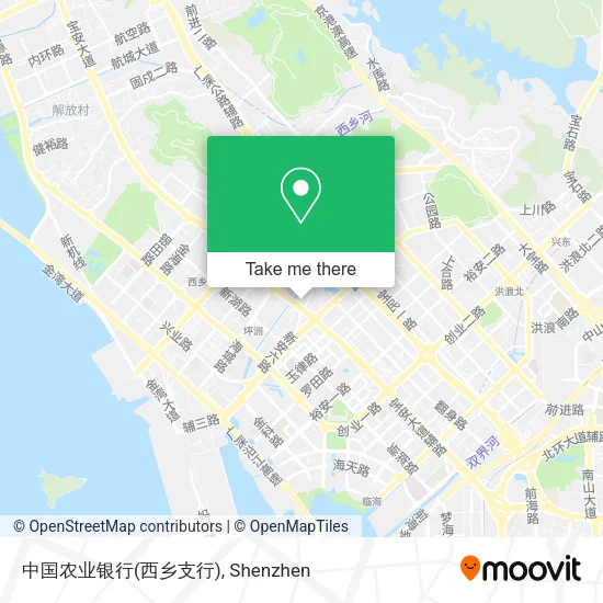 中国农业银行(西乡支行) map