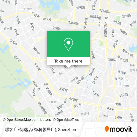嘿客店/优选店(桦润馨居店) map
