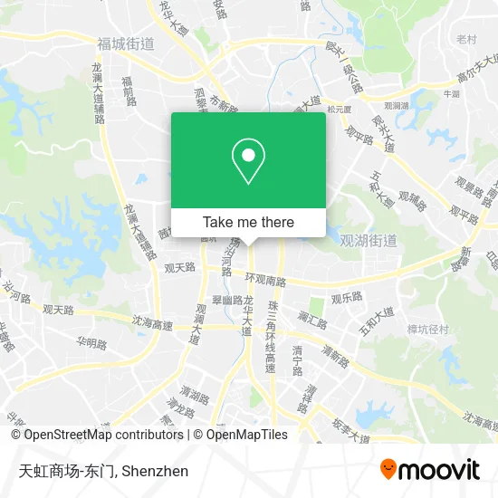 天虹商场-东门 map