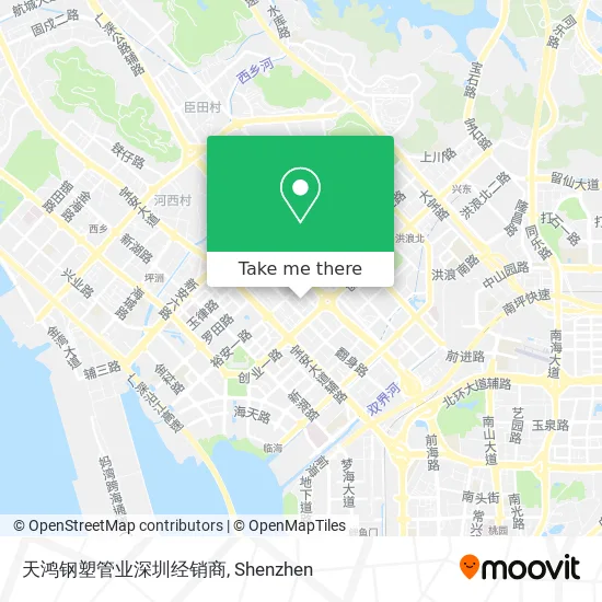 天鸿钢塑管业深圳经销商 map