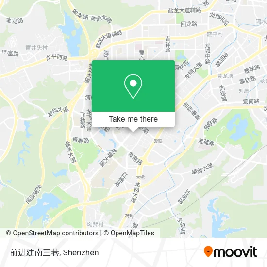 前进建南三巷 map
