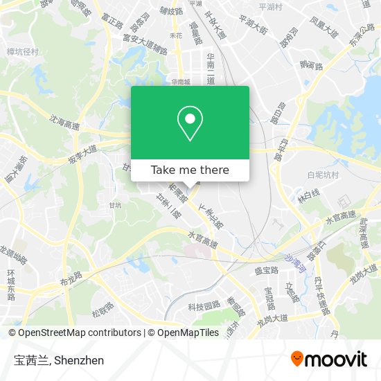 宝茜兰 map