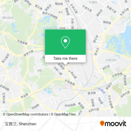 宝茜兰 map