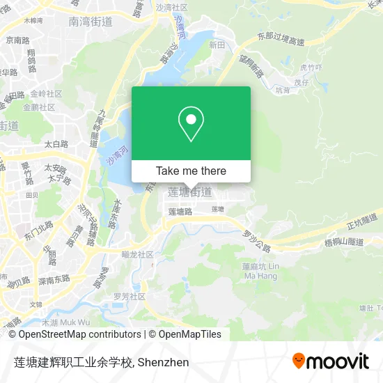 莲塘建辉职工业余学校 map