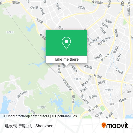 建设银行营业厅 map