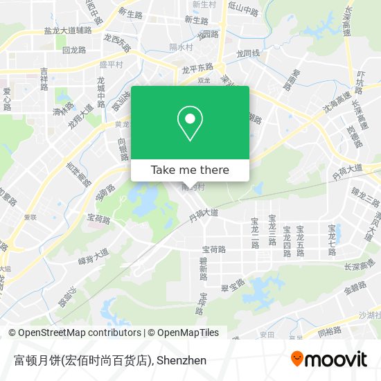 富顿月饼(宏佰时尚百货店) map