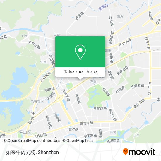如来牛肉丸粉 map