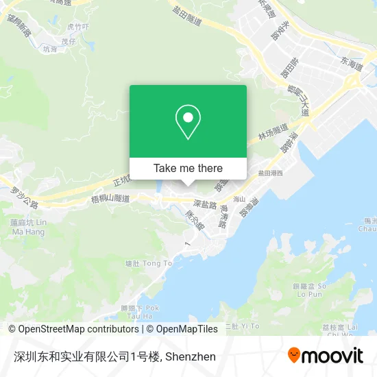 深圳东和实业有限公司1号楼 map