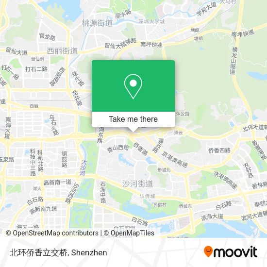 北环侨香立交桥 map