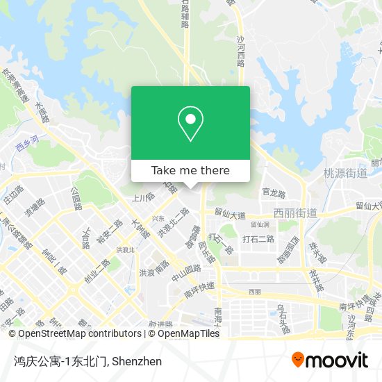 鸿庆公寓-1东北门 map