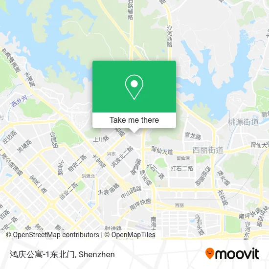 鸿庆公寓-1东北门 map
