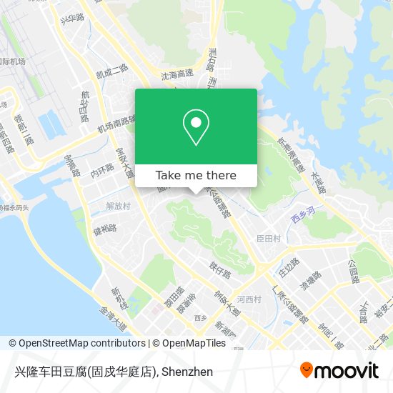 兴隆车田豆腐(固戍华庭店) map