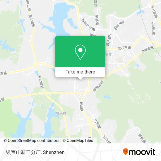 银宝山新二分厂 map