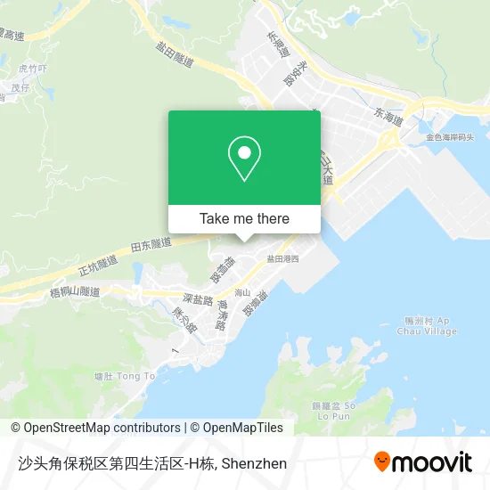 沙头角保税区第四生活区-H栋 map