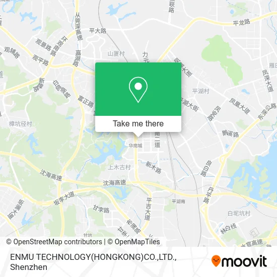 ENMU TECHNOLOGY(HONGKONG)CO.,LTD. map