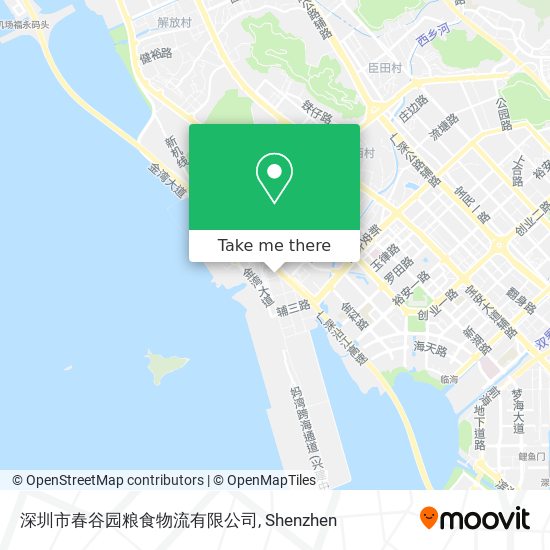 深圳市春谷园粮食物流有限公司 map
