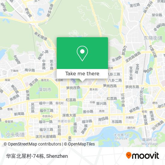 华富北屋村-74栋 map