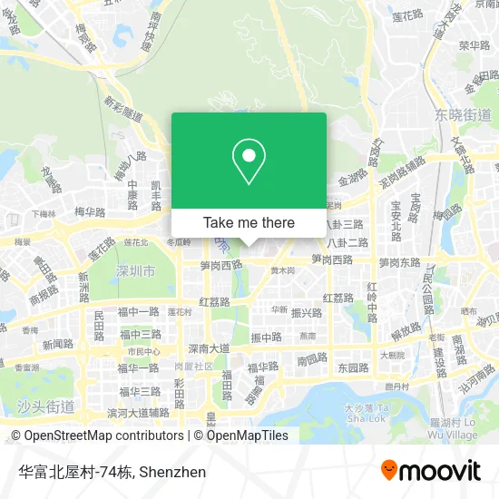 华富北屋村-74栋 map