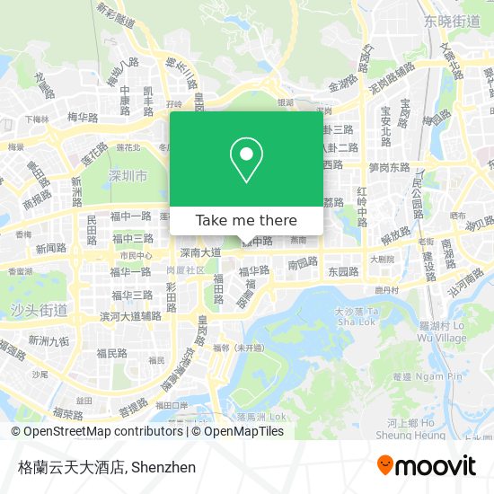 格蘭云天大酒店 map