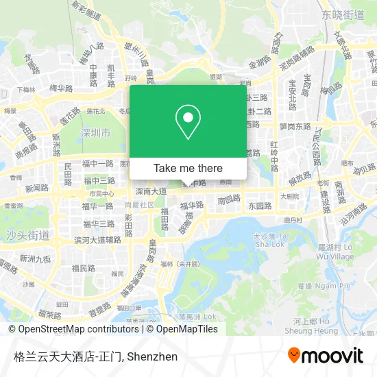 格兰云天大酒店-正门 map
