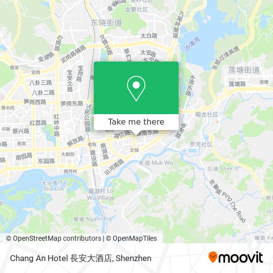 Chang An Hotel 長安大酒店 map