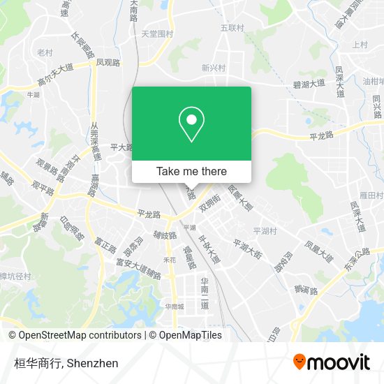 桓华商行 map