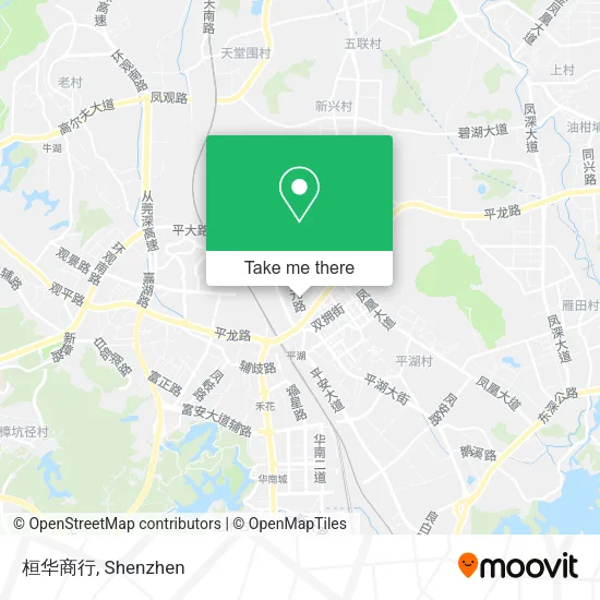 桓华商行 map