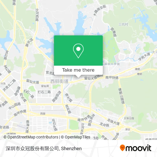 深圳市众冠股份有限公司 map