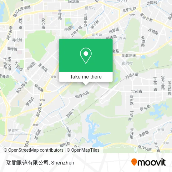 瑞鹏眼镜有限公司 map