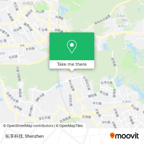 拓享科技 map