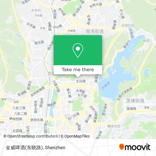 金威啤酒(东晓路) map