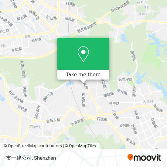 市一建公司 map