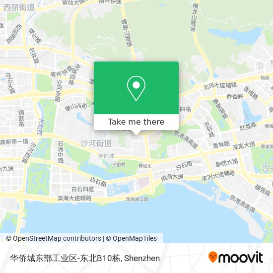 华侨城东部工业区-东北B10栋 map