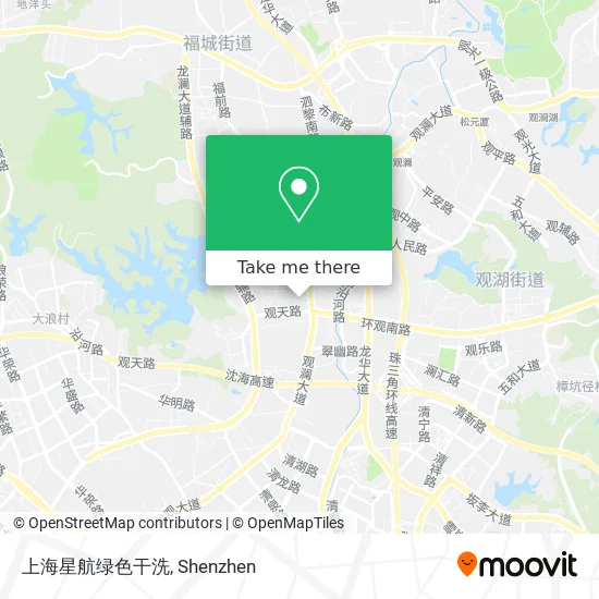 上海星航绿色干洗 map