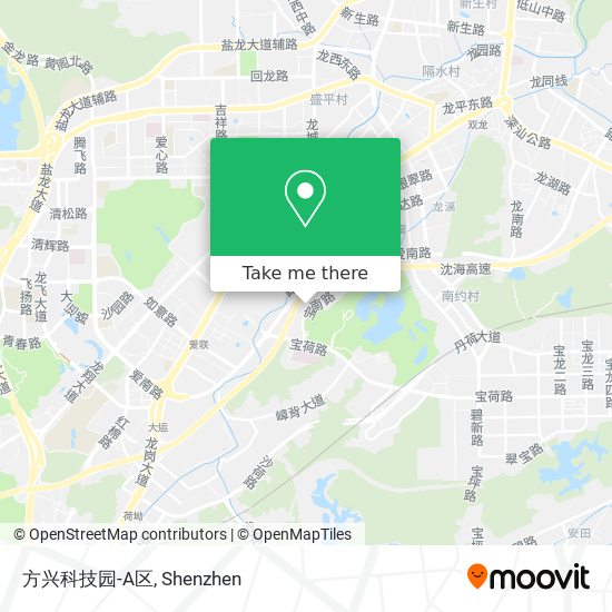 方兴科技园-A区 map
