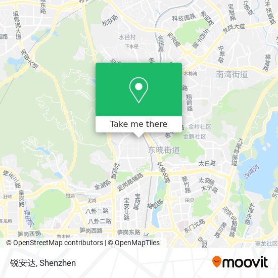 锐安达 map
