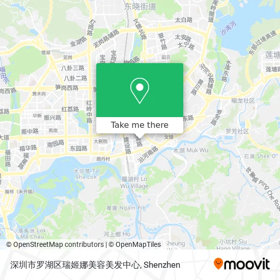 深圳市罗湖区瑞姬娜美容美发中心 map