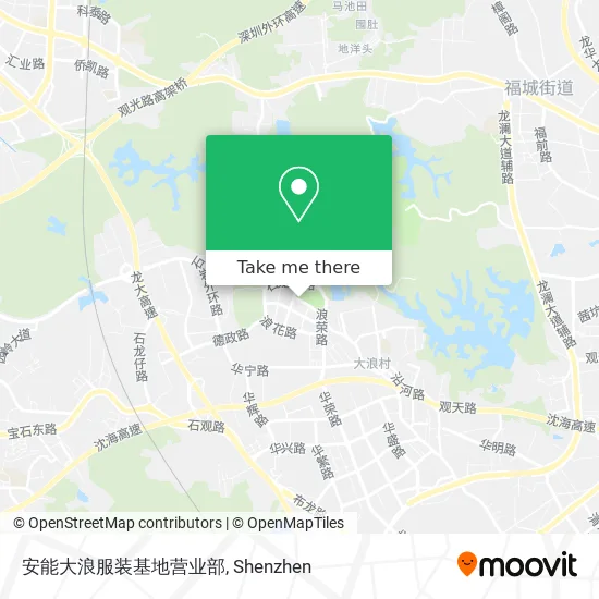 安能大浪服装基地营业部 map